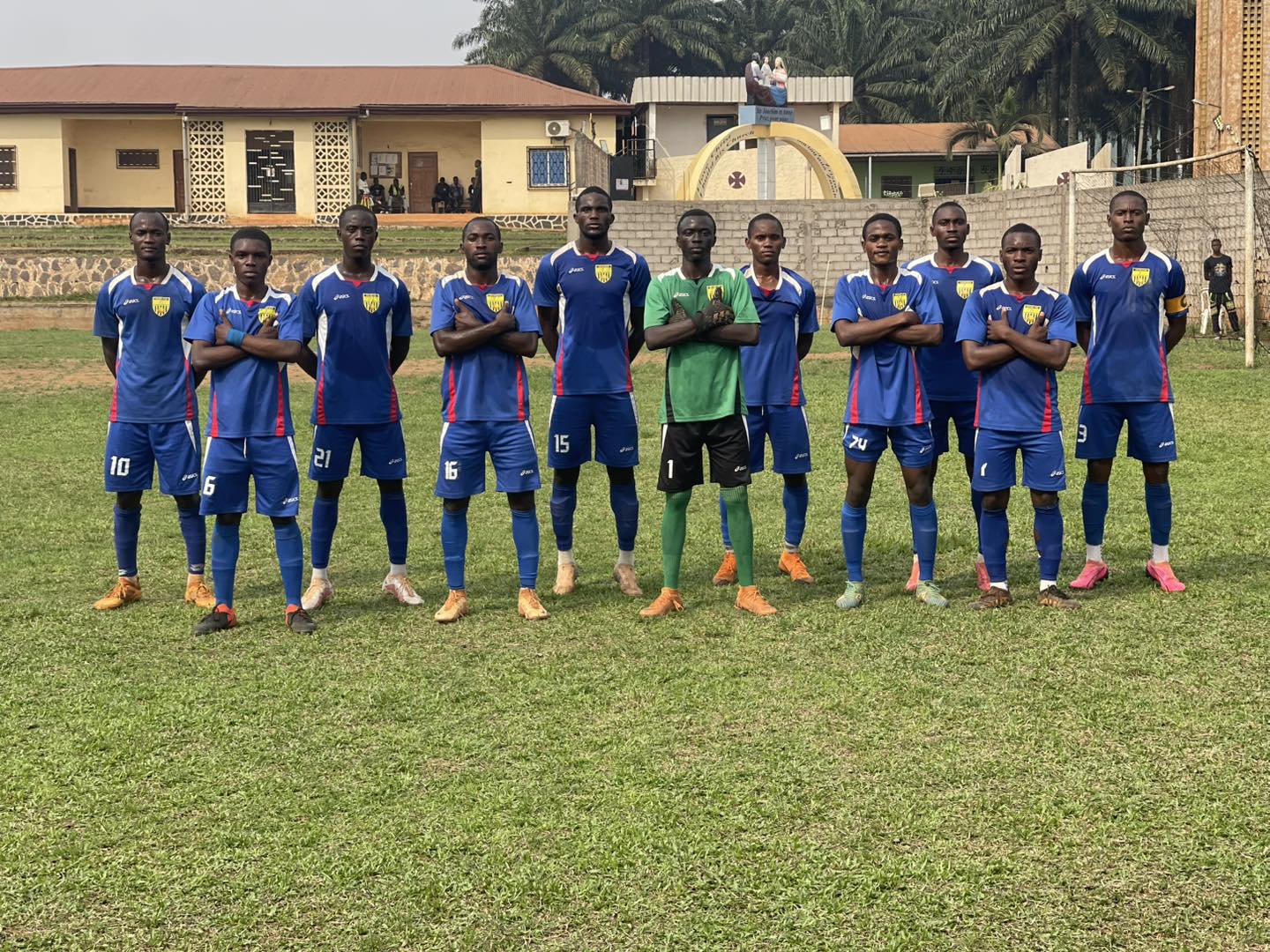 Le onze de départ de CEDFA Foot Académy