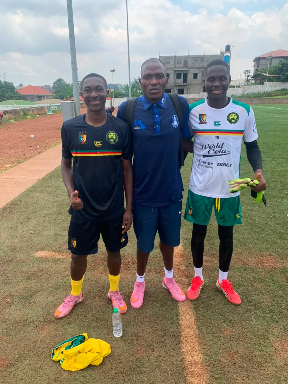 Premier jour de stage avec la sélection nationale U17.